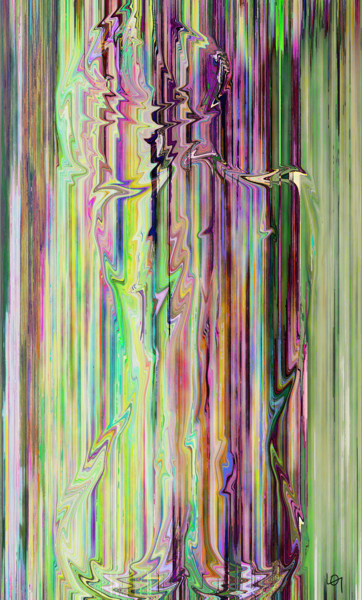 Digital Arts titled "Nude illusion" by Lawrence, Original Artwork, Digital Painting