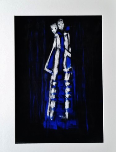 Dessin intitulée "18p2" par Laydev, Œuvre d'art originale, Pastel