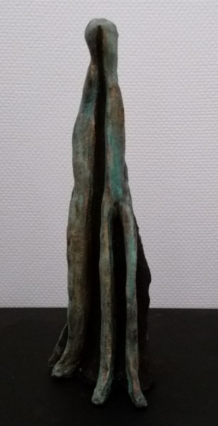 Sculpture intitulée "trio" par Laydev, Œuvre d'art originale, Céramique