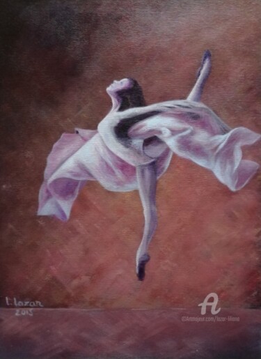 Painting titled "In air" by Liliana Lazar, Original Artwork, Acrylic