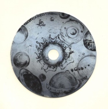 Printmaking titled "Sphere" by Murataely, Original Artwork, Etching