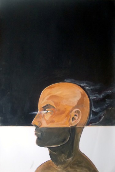 Painting titled "As vapor gutural" by Lazaro Hurtado, Original Artwork, Acrylic
