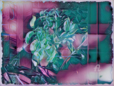 Arts numériques intitulée "Verde 1" par Aurelio Nicolazzo, Œuvre d'art originale, Peinture numérique