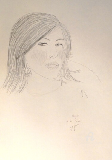 Drawing titled "Erotica 1" by Aurelio Nicolazzo, Original Artwork, Pencil