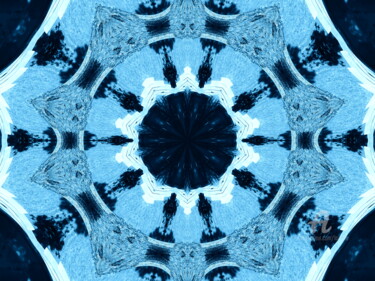 Digital Arts titled "Kaleidoscope eye" by Aurelio Nicolazzo, Original Artwork, Digital Painting