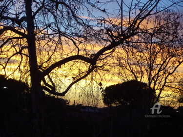 Fotografia zatytułowany „Tramonto a Roma” autorstwa Aurelio Nicolazzo, Oryginalna praca, Fotografia cyfrowa