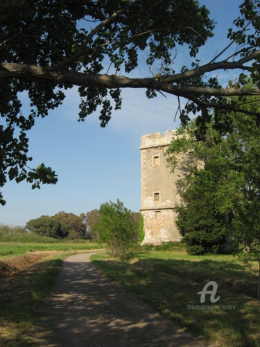 Fotografia intitolato "Torre antica" da Aurelio Nicolazzo, Opera d'arte originale