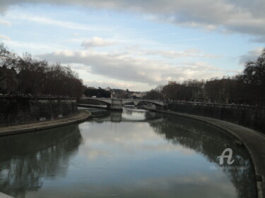 Fotografia intitulada "Fiume Tevere" por Aurelio Nicolazzo, Obras de arte originais