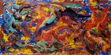 Pittura intitolato "Libera-mente" da Aurelio Nicolazzo, Opera d'arte originale, Acrilico