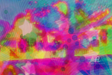 Digitale Kunst getiteld "Photo-Graphic-Abstr…" door Aurelio Nicolazzo, Origineel Kunstwerk, 2D Digital Work