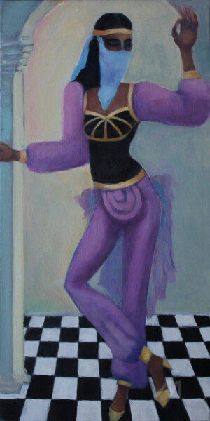 SHEHEREZADE Peinture intitulée "SHEHEREZADE" par Lazzate Maral, Œuvre d'art originale, Acrylique
