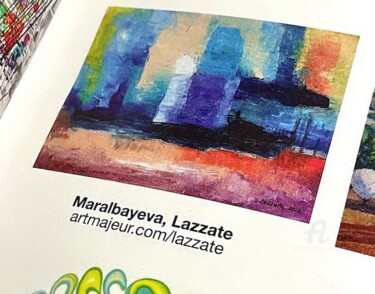 Malerei mit dem Titel "SIRENES" von Lazzate Maral, Original-Kunstwerk, Acryl