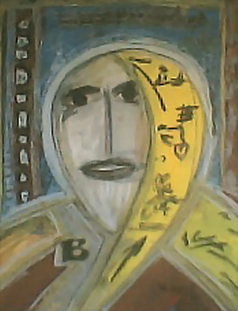 Peinture intitulée "LE MEPRIS JLG" par Lb2006         (Do You Like It ? ), Œuvre d'art originale, Huile