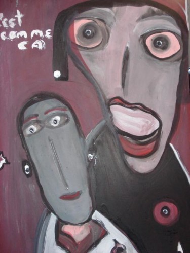 Peinture intitulée "( LES ) RITA MITSOU…" par Lb2006         (Do You Like It ? ), Œuvre d'art originale, Huile