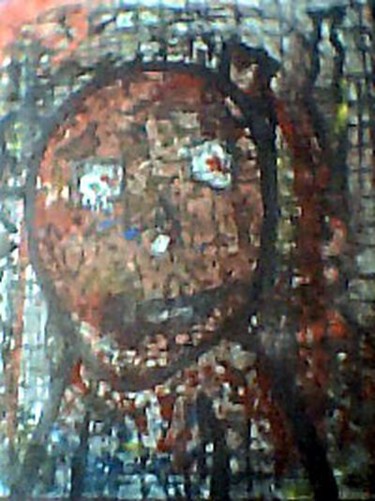 Peinture intitulée "IL EST MORT" par Lb2006         (Do You Like It ? ), Œuvre d'art originale, Huile