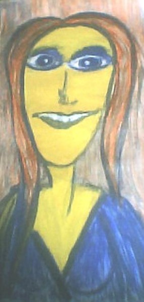 Peinture intitulée "LES LONGUES FEMMES 3" par Lb2006         (Do You Like It ? ), Œuvre d'art originale, Huile