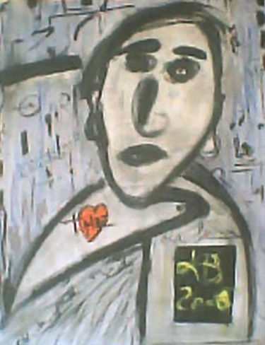 Peinture intitulée "QUAND IL N' Y A PLU…" par Lb2006         (Do You Like It ? ), Œuvre d'art originale, Huile