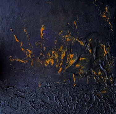 Survival dance of life Painting titled "Survival dance of l…" by Laura Casini, Original Artwork, Acrylic