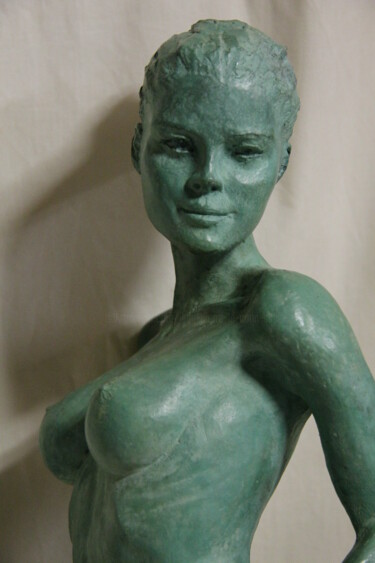 Escultura intitulada ""FLORE"  suite" por Le Cann, Obras de arte originais, Bronze