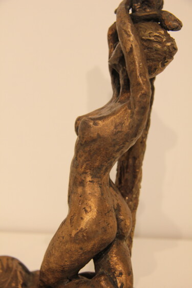 Rzeźba zatytułowany „l' éveil” autorstwa Le Cann, Oryginalna praca, Brąz