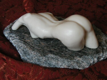 Sculptuur getiteld "FELINE" door Le Cann, Origineel Kunstwerk
