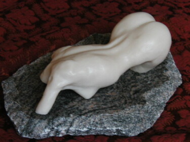 雕塑 标题为“FELINE” 由Le Cann, 原创艺术品