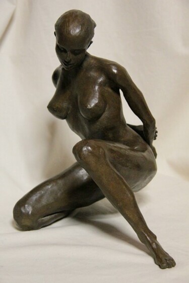 Sculpture titled "REFLEXIONS INTIMES" by Le Cann, Original Artwork, Metals