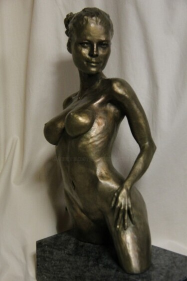 Rzeźba zatytułowany „FLORE” autorstwa Le Cann, Oryginalna praca, Metale