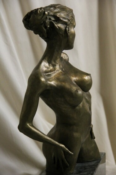 Rzeźba zatytułowany „FLORE” autorstwa Le Cann, Oryginalna praca, Metale