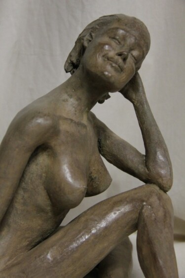 Sculpture intitulée ""AU SOLEIL"" par Le Cann, Œuvre d'art originale, Métaux