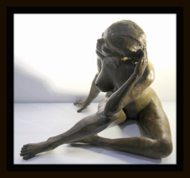 Скульптура под названием "AU SOLEIL" - Le Cann, Подлинное произведение искусства, Бронза