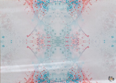 Digitale Kunst mit dem Titel "Douce symétrie" von Léa Coutureau, Original-Kunstwerk, Fotomontage