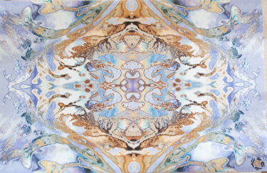 Digital Arts titled "Symétrie royale" by Léa Coutureau, Original Artwork, Photo Montage