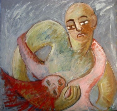 Peinture intitulée "La dernière danse" par Ileana Haber, Œuvre d'art originale