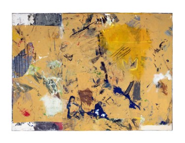 Картина под названием "Désert" - Didier Biffano, Подлинное произведение искусства, Акрил Установлен на Деревянная рама для н…