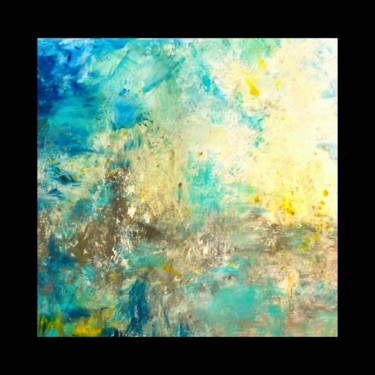 Painting titled "Les nuées" by Sylvie Dupuy, Original Artwork