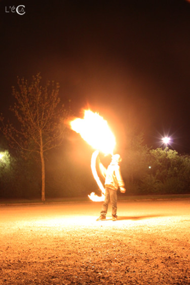 Photographie intitulée "passion des flammes" par L'Écla, Œuvre d'art originale
