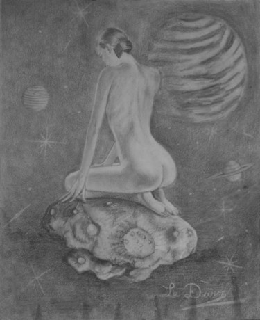 Peinture intitulée "De vénus à vénus" par Michel Le Darz, Œuvre d'art originale