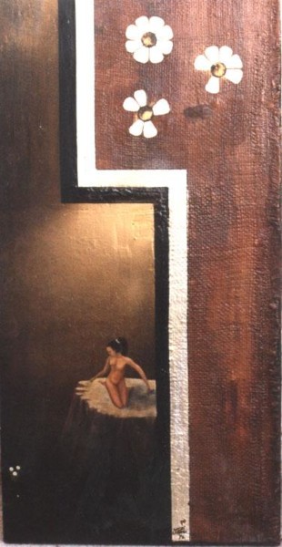 Peinture intitulée "RELAXATION" par L.Edfouf, Œuvre d'art originale