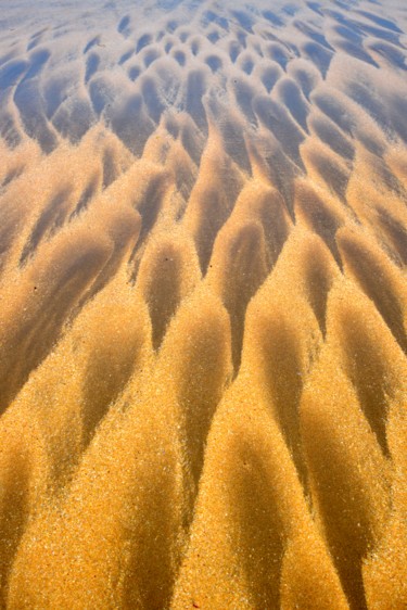Photographie intitulée "effets de sable" par Maryse Ledoux, Œuvre d'art originale, Photographie numérique