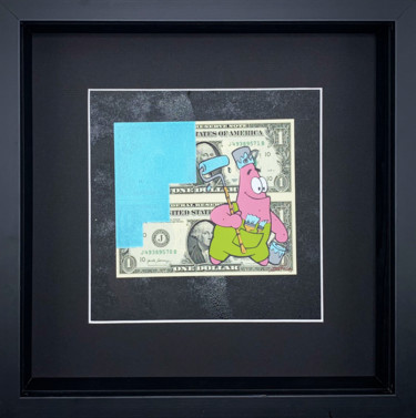 Картина под названием "Patrick" - Lee Henderson, Подлинное произведение искусства, Акрил Установлен на Деревянная панель