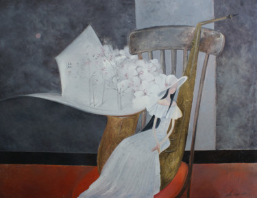 Malerei mit dem Titel "серия Далахаст Сакс…" von Mariya Mariia Li Safi Li Safi, Original-Kunstwerk, Öl