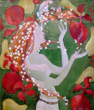 Painting titled "Фрукты любви 60х80…" by Mariya Mariia Li Safi Li Safi, Original Artwork, Oil