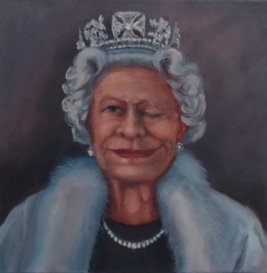 Painting titled "Diamond Jubilee" by Lee Campbell, Original Artwork, Oil