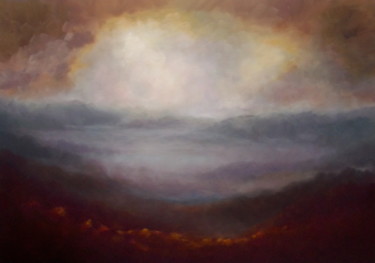 Painting titled "Caledonian Mist" by Lee Campbell, Original Artwork, Oil
