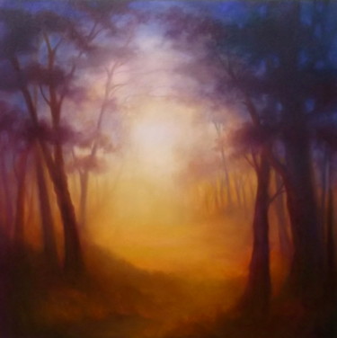 Painting titled "Golden Hour" by Lee Campbell, Original Artwork