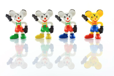 Photography titled "Mickey Mouse. Four…" by Leena Amelina, Original Artwork, Non Manipulated Photography