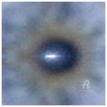 Painting titled "Cosmic Eye" by Leendert Hendrik, Original Artwork, Acrylic