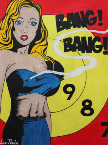 제목이 "BANG BANG - acrylic…"인 미술작품 Leetruka로, 원작, 아크릴