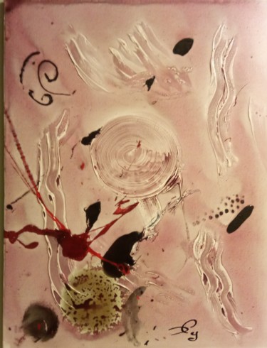 Peinture intitulée "relief 02" par Desire Lefebvre, Œuvre d'art originale, Acrylique